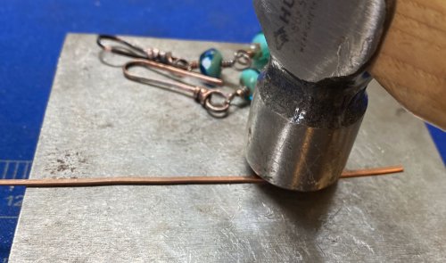 Susan LeGuyader's Up Your Design Game with Flat Wire - , Wire Jewelry Design, Forging, Forging Jewelry, Jewelry Forging, using flat wire